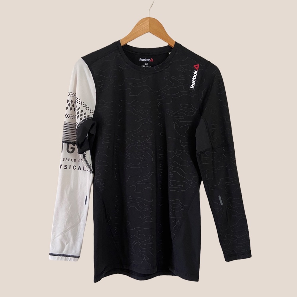 Men's Reebok Black Activewear Top
